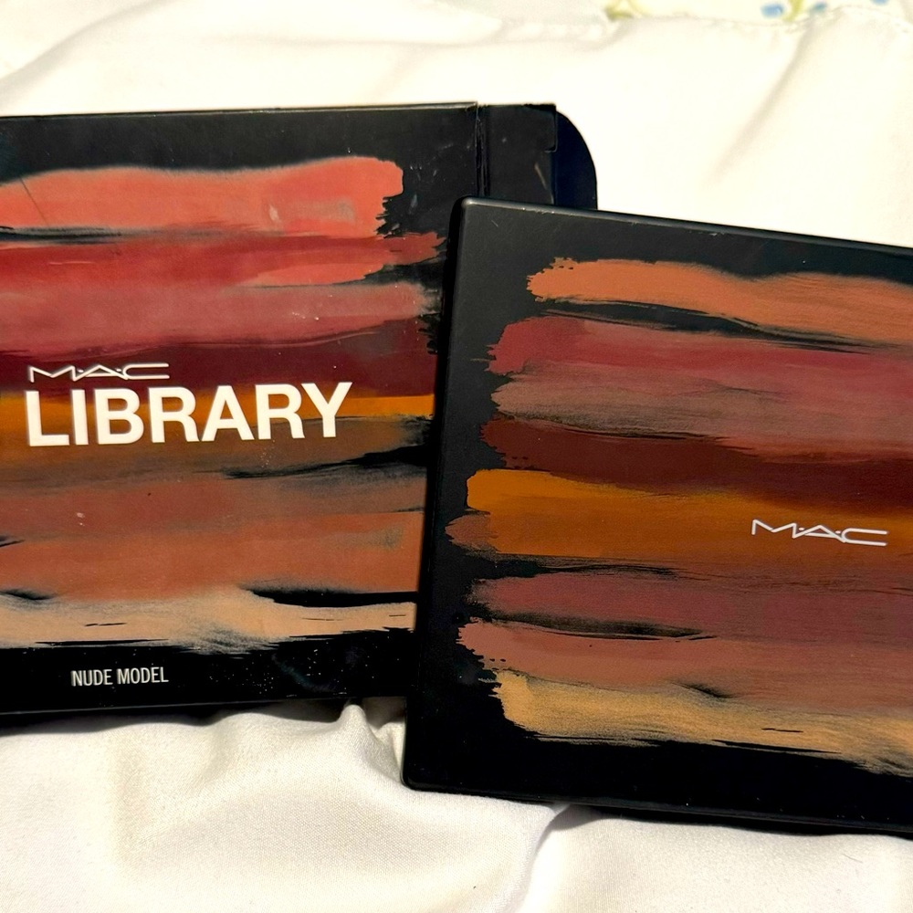 Authentic MAC eye shadow palette, lightly used.